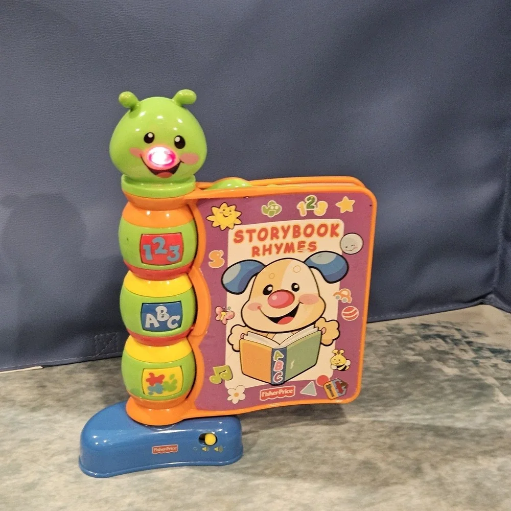 Fisher‎ Price Smart Stages Train + Storybook Rhymes Book Tested Working